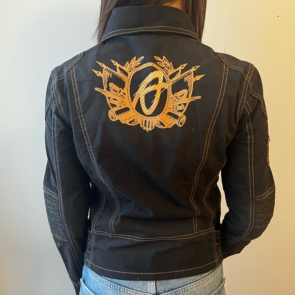 Black motor jacket - Picture 4 of 5